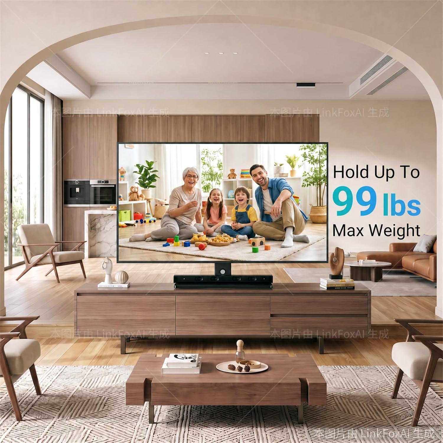 universal-swivel-tv-stand-for-32-75-inch-tvs-table-top-tv-stand-base-up-to-99-lbs-4-height-adjustable-universal-tv-legs-with-tempered-glass-base-max-vesa-600x400mm-pstvs02-n1