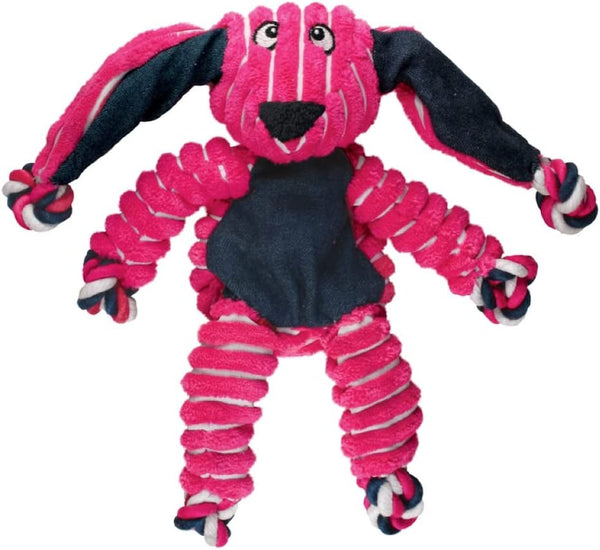 KONG Floppy Knots - Knotted Rope Dog Toy Entices Play - Tug Toy Satisfies Natural Instincts - Dog Supplies with Floppy Design & Minimal Stuffing - Fox, for Medium/Large Dogs9