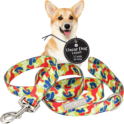 Lucky Love Dog Leash, Beautiful Vivid Patterns, Durable & Long Lasting (Blackbird, Large)28