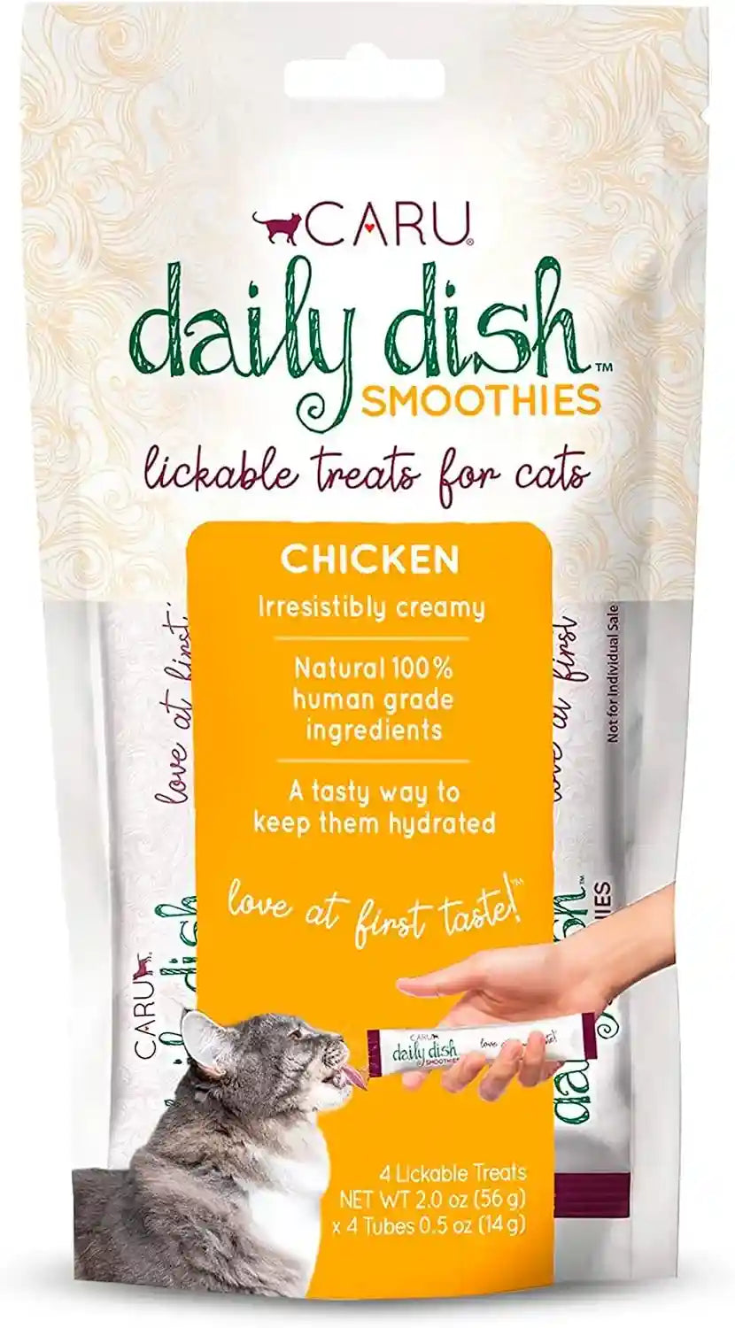 caru-daily-dish-tuna-flavored-cat-smoothies-0-5oz-tubes-4-pack