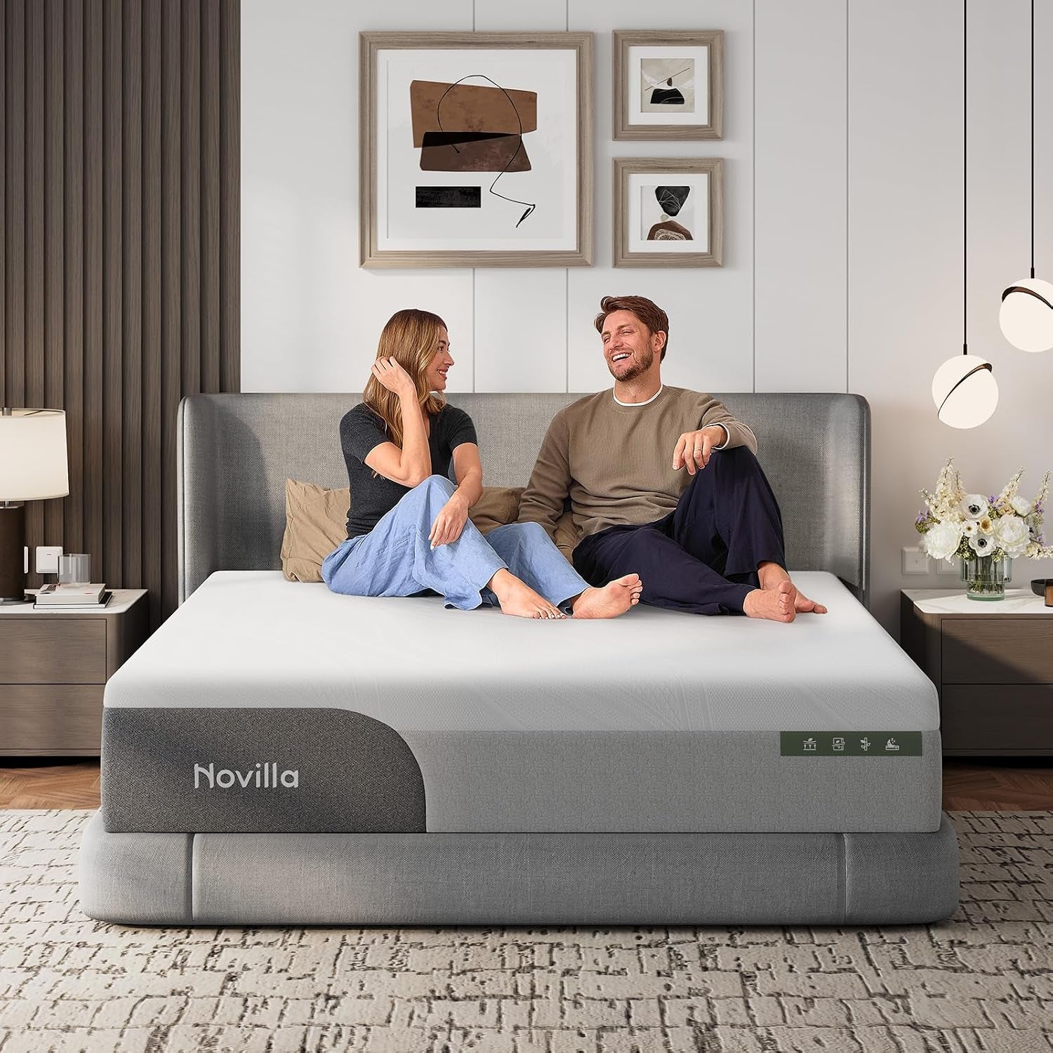 bliss-cooling-queen-mattress-14-inch-gel-queen-memory-foam-mattress-in-a-box-with-cool-touch-nylon-cover-pain-relief-spinal-support-with-certipur-us-certified-foam