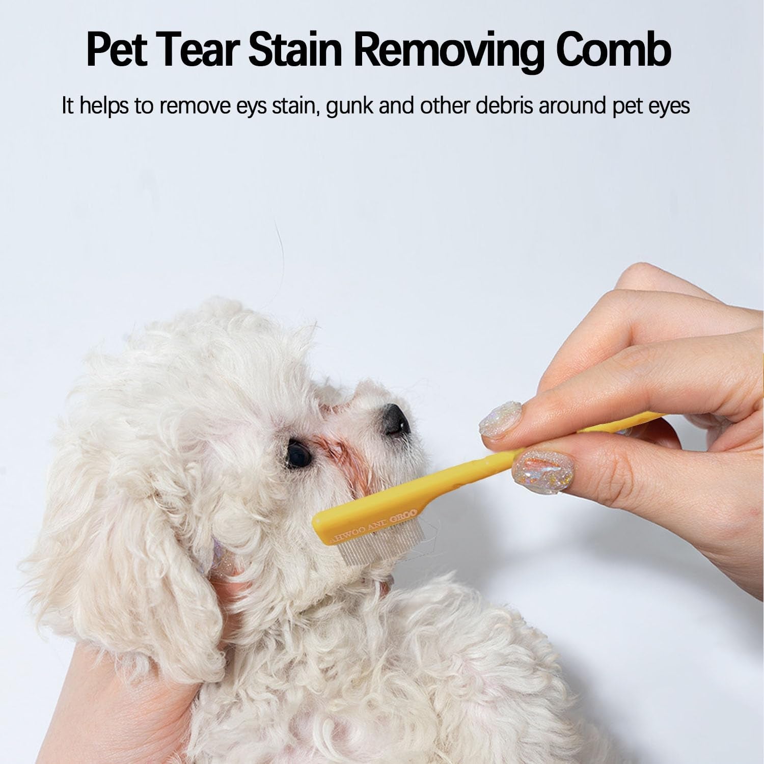 jgocot-dog-tear-stain-remover-comb-for-small-doggy-and-cats-pet-grooming-tool-with-round-tip-stainless-steel-mini-scissor-for-pet-facial-eye-area