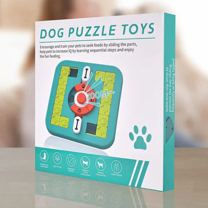 Dog Puzzle Toys, Treat Dispensing Dog Enrichment Toys for IQ Training and Brain Stimulation, Interactive Mentally Stimulating Toys as Gifts for Puppies, Cats, Dogs (M-Level 3)7