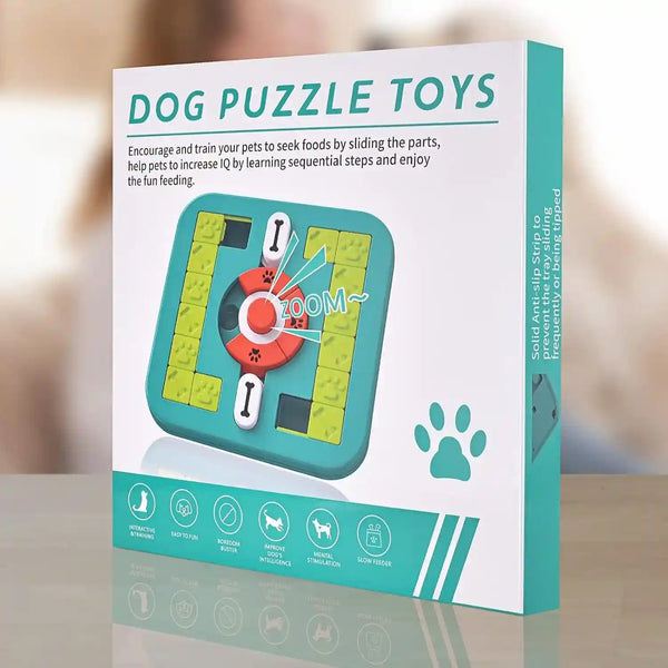 Dog Puzzle Toys, Treat Dispensing Dog Enrichment Toys for IQ Training and Brain Stimulation, Interactive Mentally Stimulating Toys as Gifts for Puppies, Cats, Dogs (M-Level 3)7