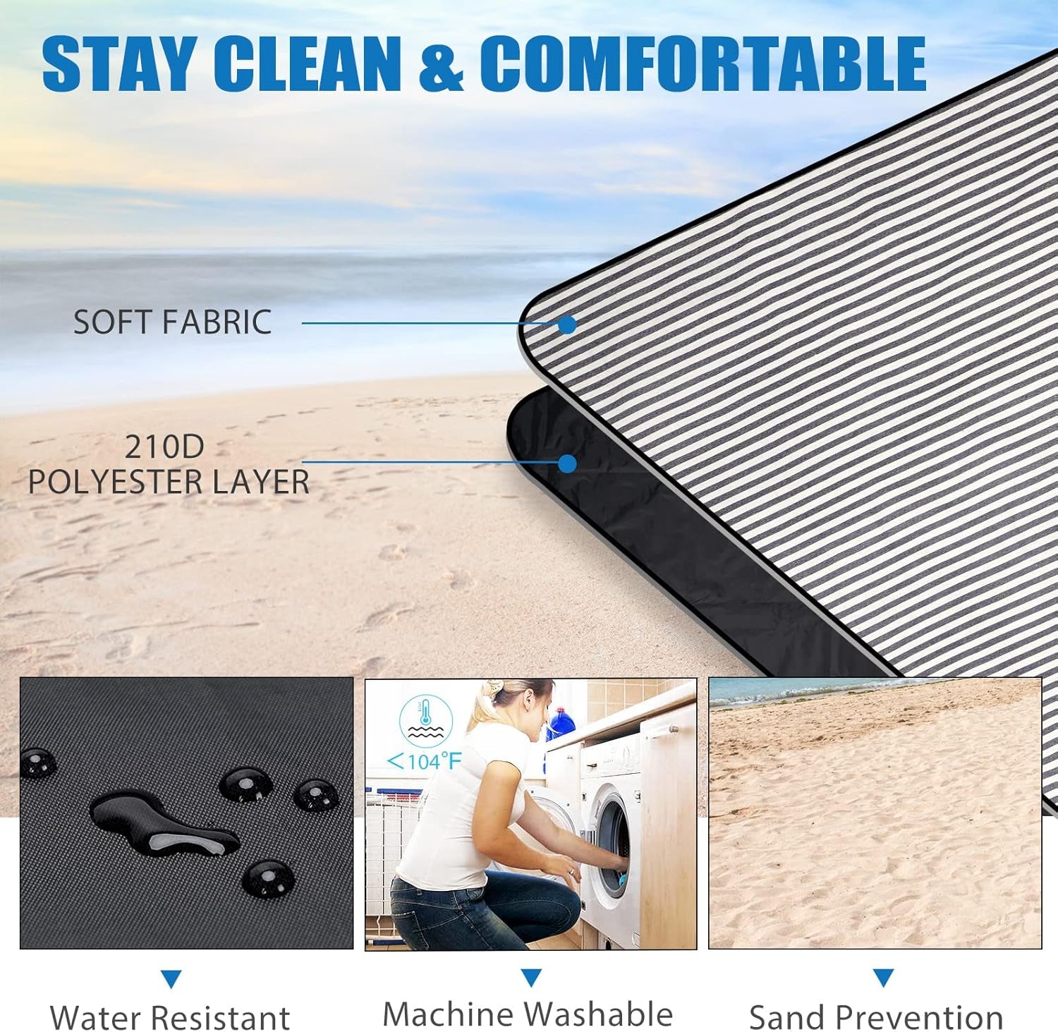 waterproof-picnic-blanket-portable-with-carry-strap-for-beach-mat-or-family-outdoor-camping-party-navy-blue