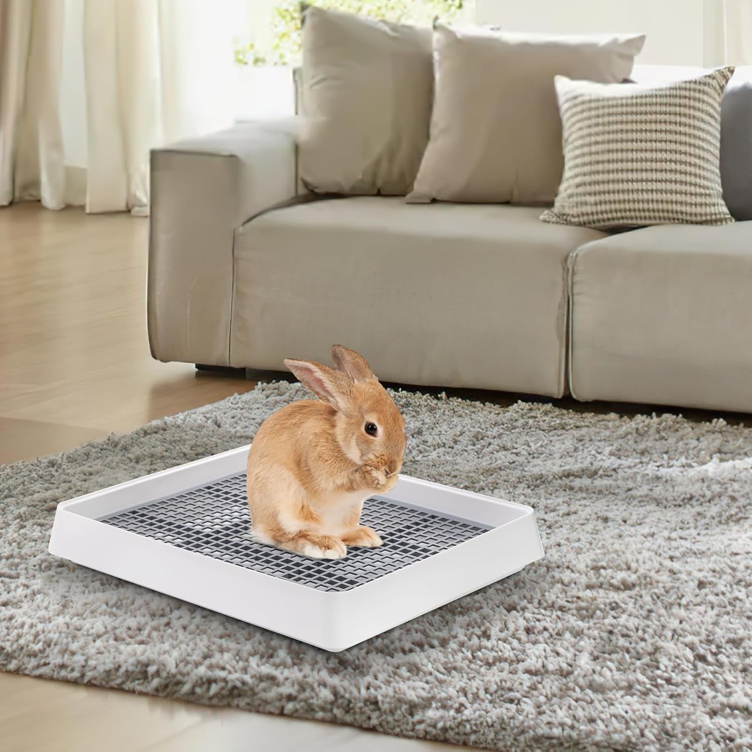 wuweot-2-pack-large-rabbit-litter-box-shallow-bunny-restroom-litter-tray-small-animals-litter-pan-toilet-potty-trainer-with-grate-for-rabbit-hamster-ferret-rats-guinea-pigs-hedgehog-chinchillas