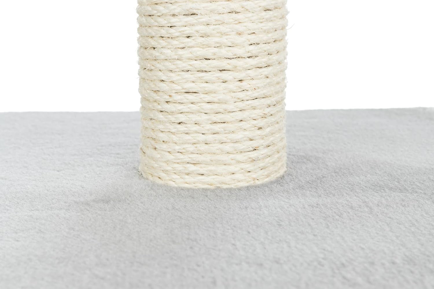 trixie-espejo-cat-scratching-post-27-2-inch-cat-scratcher-with-soft-fabric-covering-base-and-durable-sisal-rope-with-resting-platform-gray