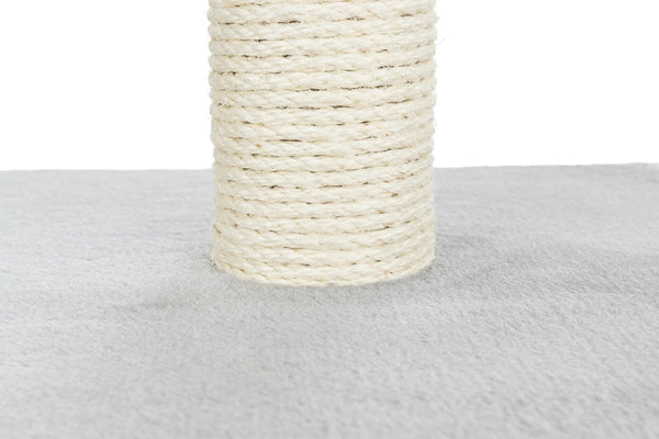 TRIXIE Espejo Cat Scratching Post 27.2 Inch - Cat Scratcher with Soft Fabric Covering Base and Durable Sisal Rope - with Resting Platform - Gray5
