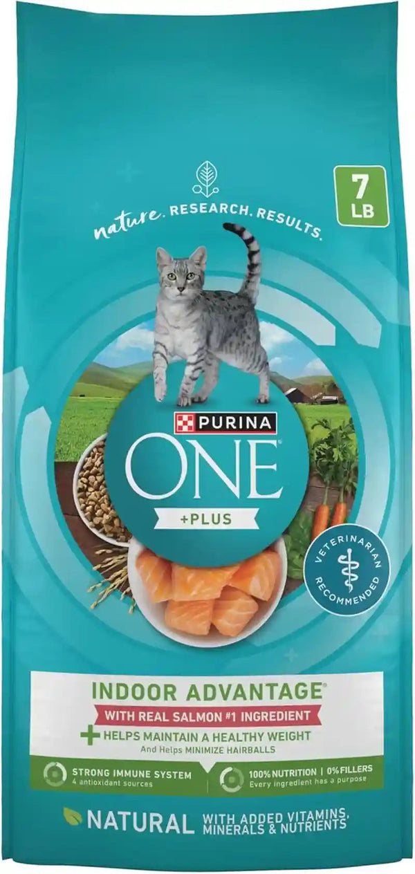 Purina ONE Natural, Low Fat, Weight Control, Indoor Dry Cat Food, +Plus Indoor Advantage - 16 Lb. Bag14