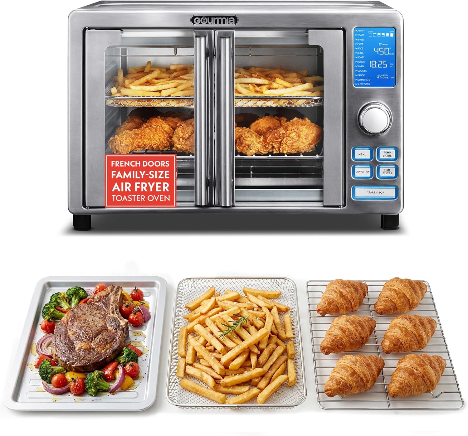 air-fryer-french-door-toaster-oven-6-slice-capacity-led-display-with-14-cooking-presets-stainless-steel