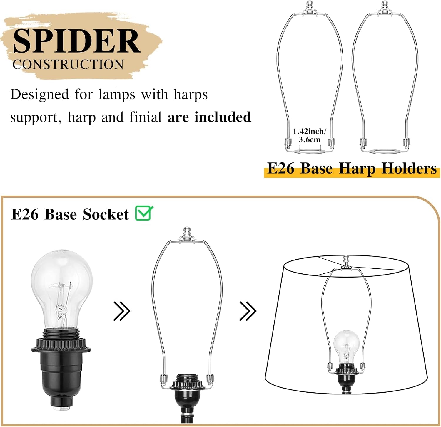 large-drum-lamp-shades-set-of-2-12top-x-16bottom-x-11high-beige-lampshades-for-table-lamps-floor-lamps-natural-linen-replacement-lamp-shades-spider-harp-holders-included-easy-assembly