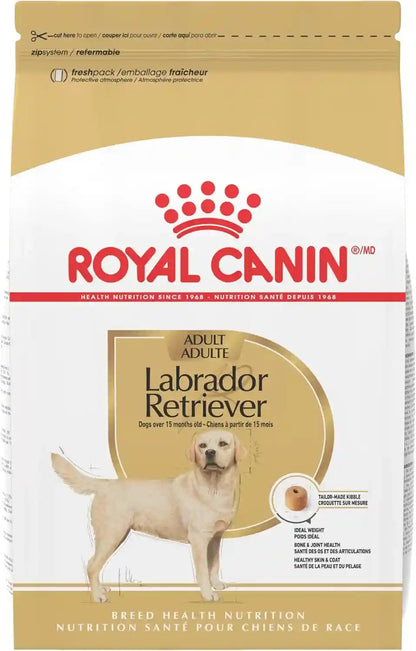 ROYAL CANIN Breed Health Nutrition Labrador Retriever Adult Dry Dog Food, 30 Lb Bag1