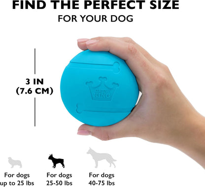 Chew King Fetch Balls Extremely Durable Natural Rubber Toy Pack of 3 - 3 Inch Balls (CM-0263-CS01)4