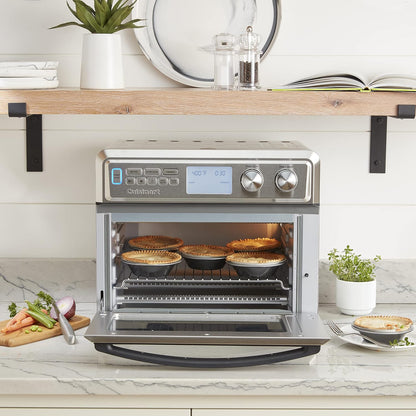TOA-95C Digital Airfryer Toaster Oven, 0.95-Cubic Feet, Premium 1800-Watt Oven with Digital Display & Controls, XL Capacity, Intuitive Programming & Adjustable Temperature, Stainless Steel7