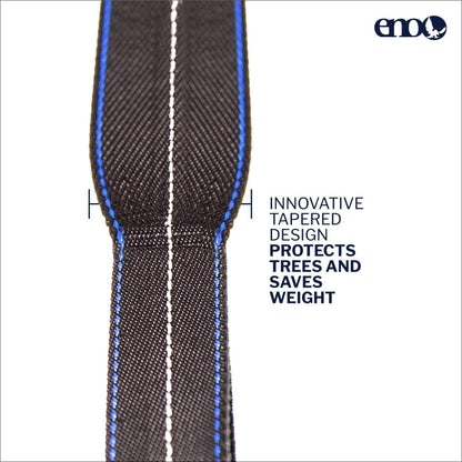 Atlas Suspension System - Tree Strap for Hammock - Accessories for Camping, Hiking, and Backpacking - Black/Royal3
