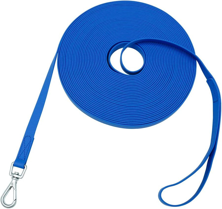waterproof-dog-training-leash-50ft-30ft-15ft-10ft-5ft-heavy-duty-recall-long-lead-for-large-medium-small-dogs-30ft-orange