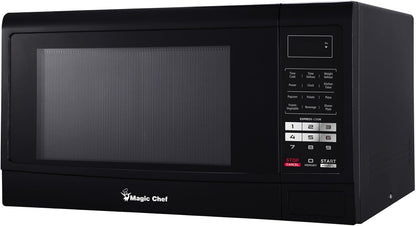 1.6 Cu. Ft. Countertop Microwave in Black | 1.6-Cu. Ft. Countertop Microwave Oven, Black, 1100W, Push-Button Door2