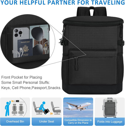 Cooler Backpack 33/40 Cans Soft Insulated Backpack Coolers | Leak Proof, Waterproof Cooler Bag for Men Women, Ice Chest Backpack, Cooler Travel Beach Camping Hiking Picnic Bags5