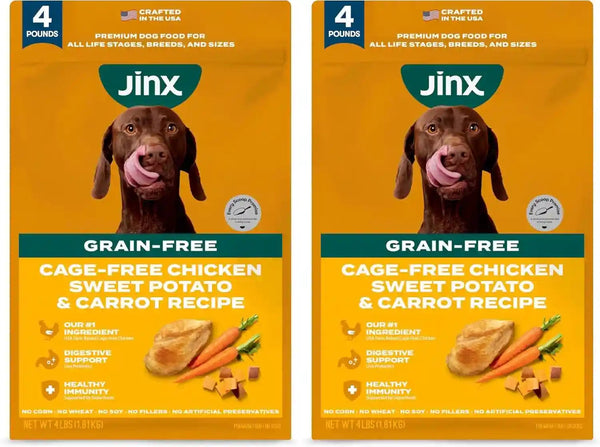 Jinx Grain Free Dry Dog Food - Real Salmon, Sweet Potato & Carrot, 4Lb | Premium Kibble for Digestive Support & Healthy Immunity - No Fillers, All Lifestages (Puppy, Adult & Senior), Breeds & Sizes21