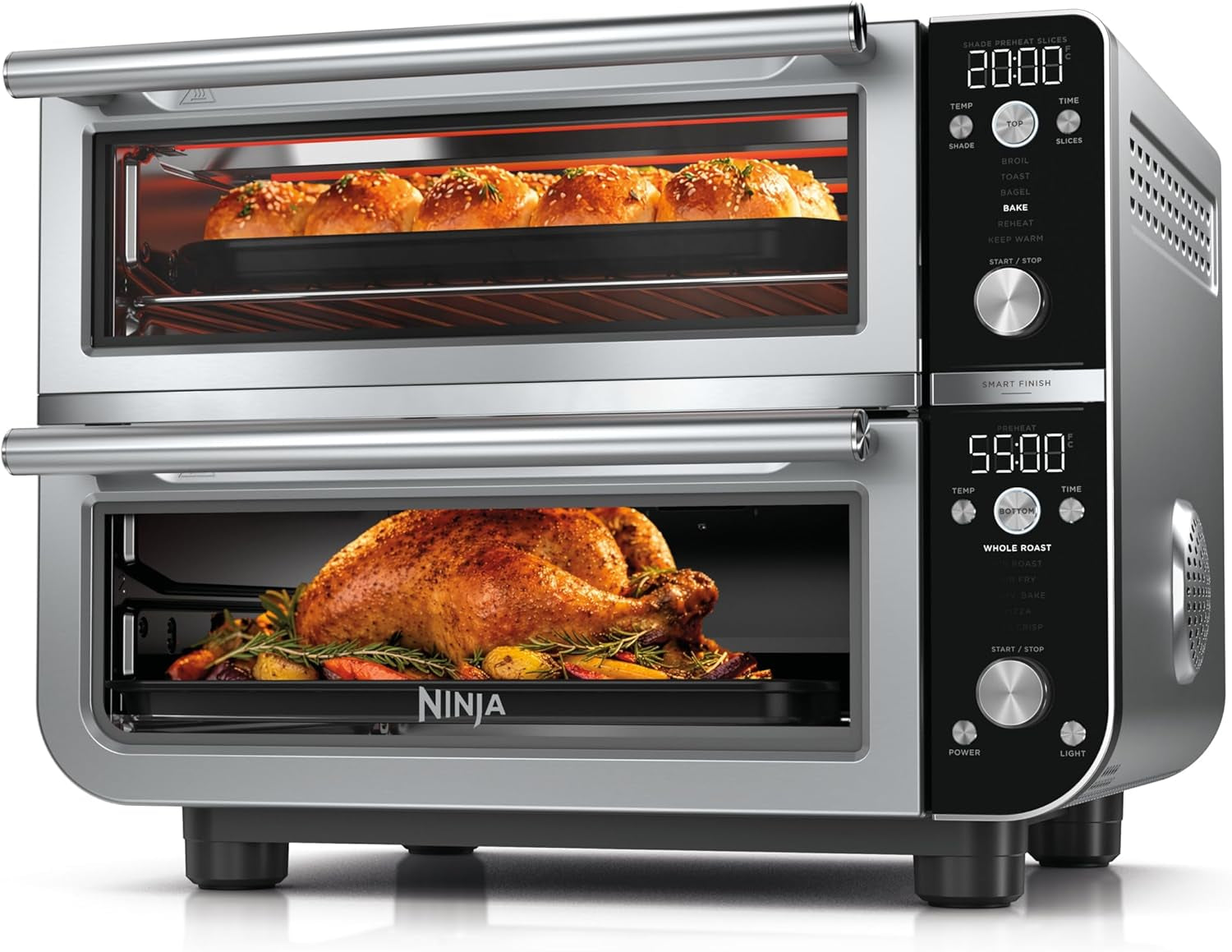 ninja-double-oven-pro-smart-xl-30-2-qt-12-in-1-stainless-steel-dct801-dualzone-smart-finish-fits-4-5-lb-chicken-air-fry-bake-broil-roast-toast-pizza