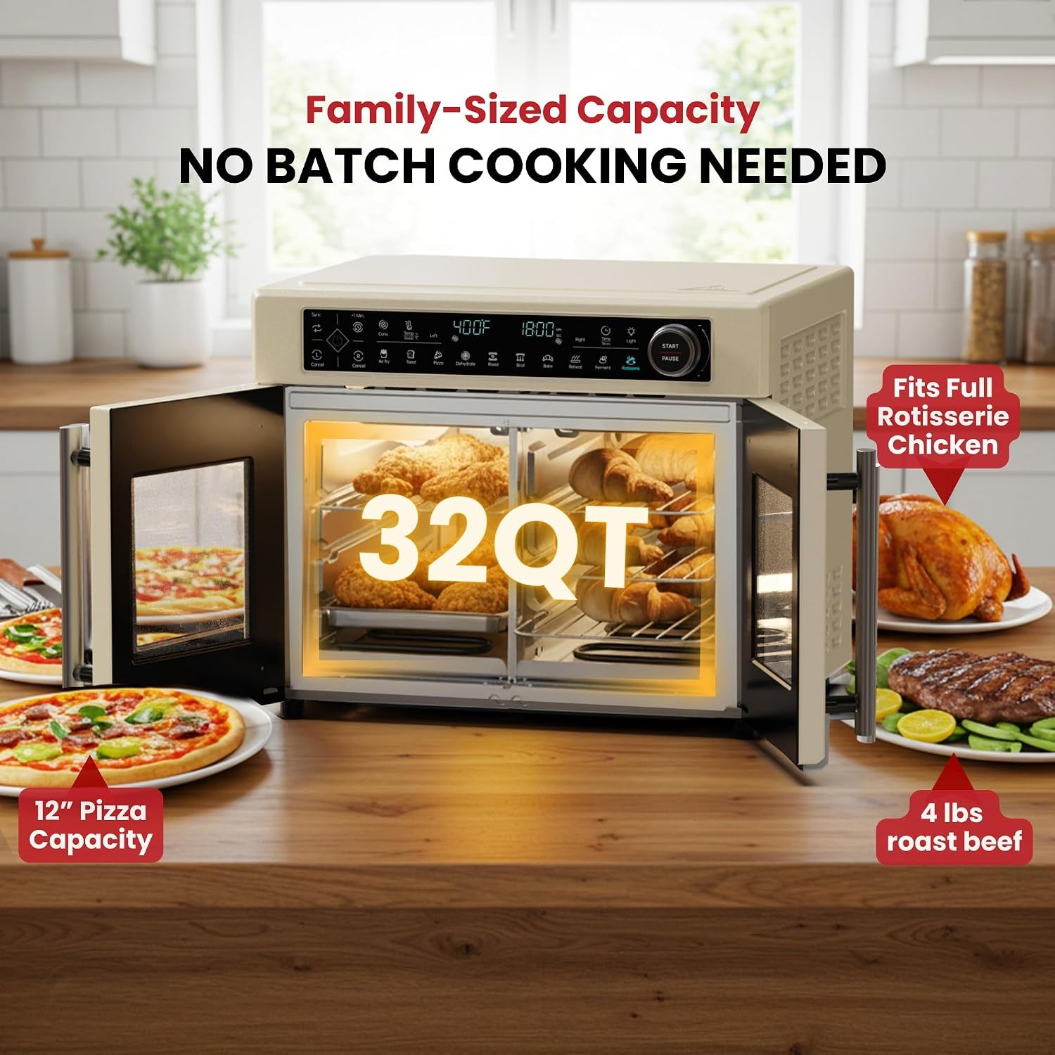ultra-premium-dual-zone-stainless-steel-air-fryer-toaster-oven-combo-extra-large-32qt-french-door-convection-oven-with-next-gen-patent-technology-13-accessories-rotisserie-sync-finish