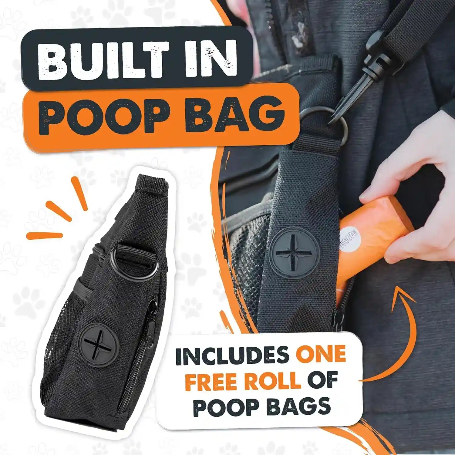 mighty-paw-dog-treat-pouch-no-spill-magenetic-clasp-hands-free-pouches-for-training-pets-training-treat-pouches-for-dog-walks-pet-bags-pouch-built-in-poop-bag-holder-black