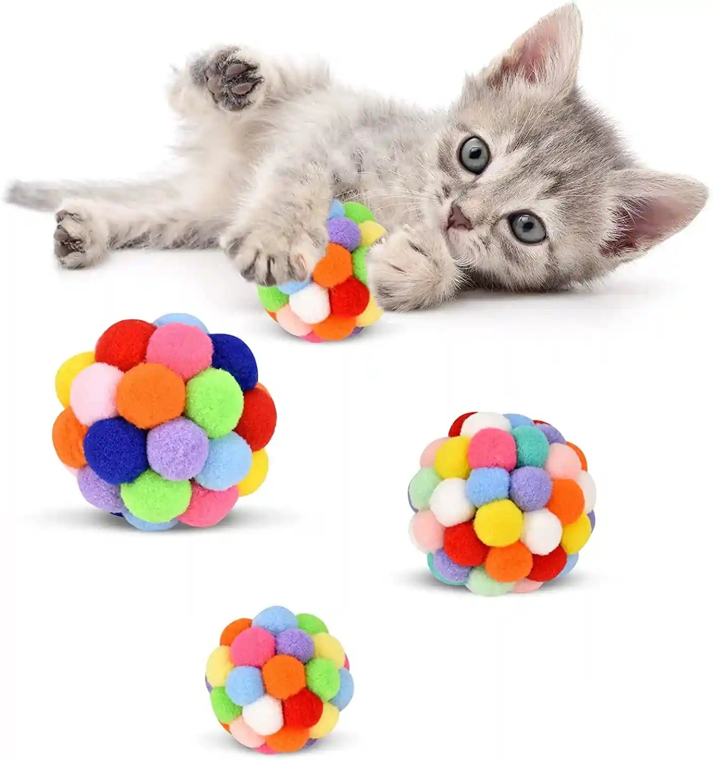 tusatiy-cat-toy-balls-with-bell-3pcs-colorful-soft-fuzzy-balls-built-in-bell-for-cats-interactive-playing-chewing-toys-for-indoor-cats-and-kittens