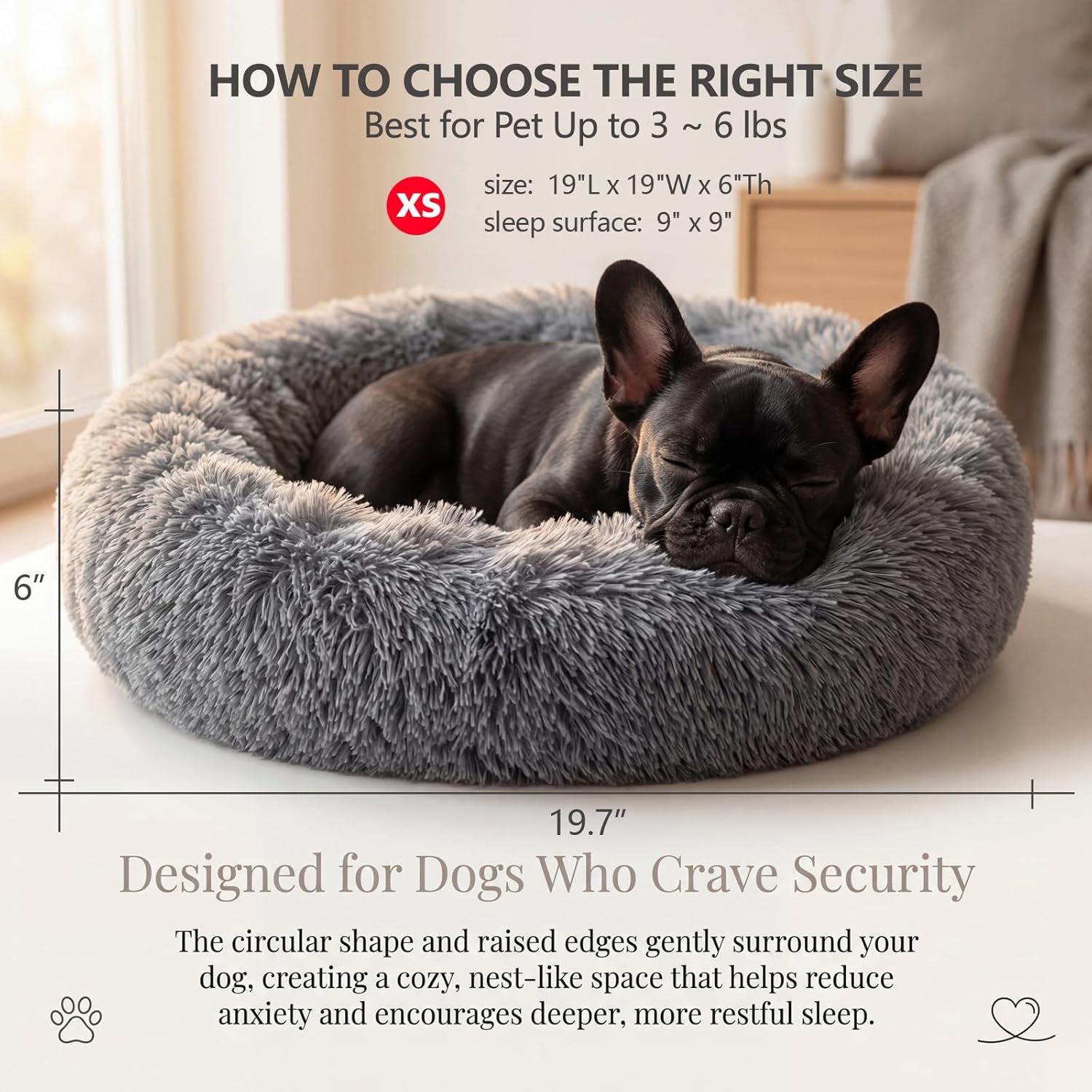 small-calming-dogs-bed-for-small-dogs-anti-anxiety-machine-washable-fluffy-luxury-anti-slip-waterproof-mute-base-warming-cozy-soft-pet-puppy-round-bed