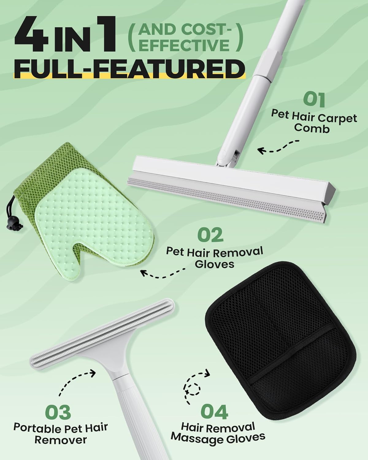 carpet-rake-for-pet-hair-removal-tool-4-in-1-pet-hair-remover-kit-for-dog-cat-fur-remover-contain-60-adjustable-rubber-broom-glove-magic-brush-and-scraper-for-furniture-short-pile-carpets-mats