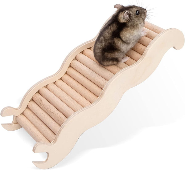 Niteangel Hamster Climbing Ladder Bridge: 8.26 X 3.7 X 1.1 Inch | Can Expand Habitat Span & Explore Unlimited New Fun - Multi Use Habitat Decor for Hamsters Gerbils Mice and Small Animals1