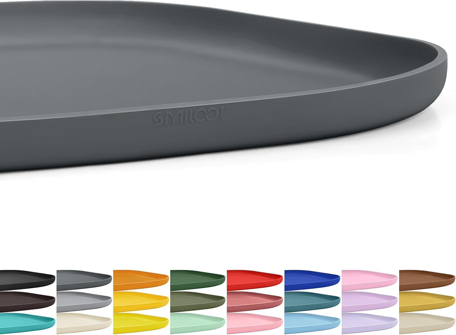 smilool-waterproof-silicone-pet-food-mat-with-raised-edge-for-dog-cat-19-x-12-non-slip-pet-feeding-mats-with-lip-for-food-water-bowl-food-grade-easy-cleaning-dark-gray