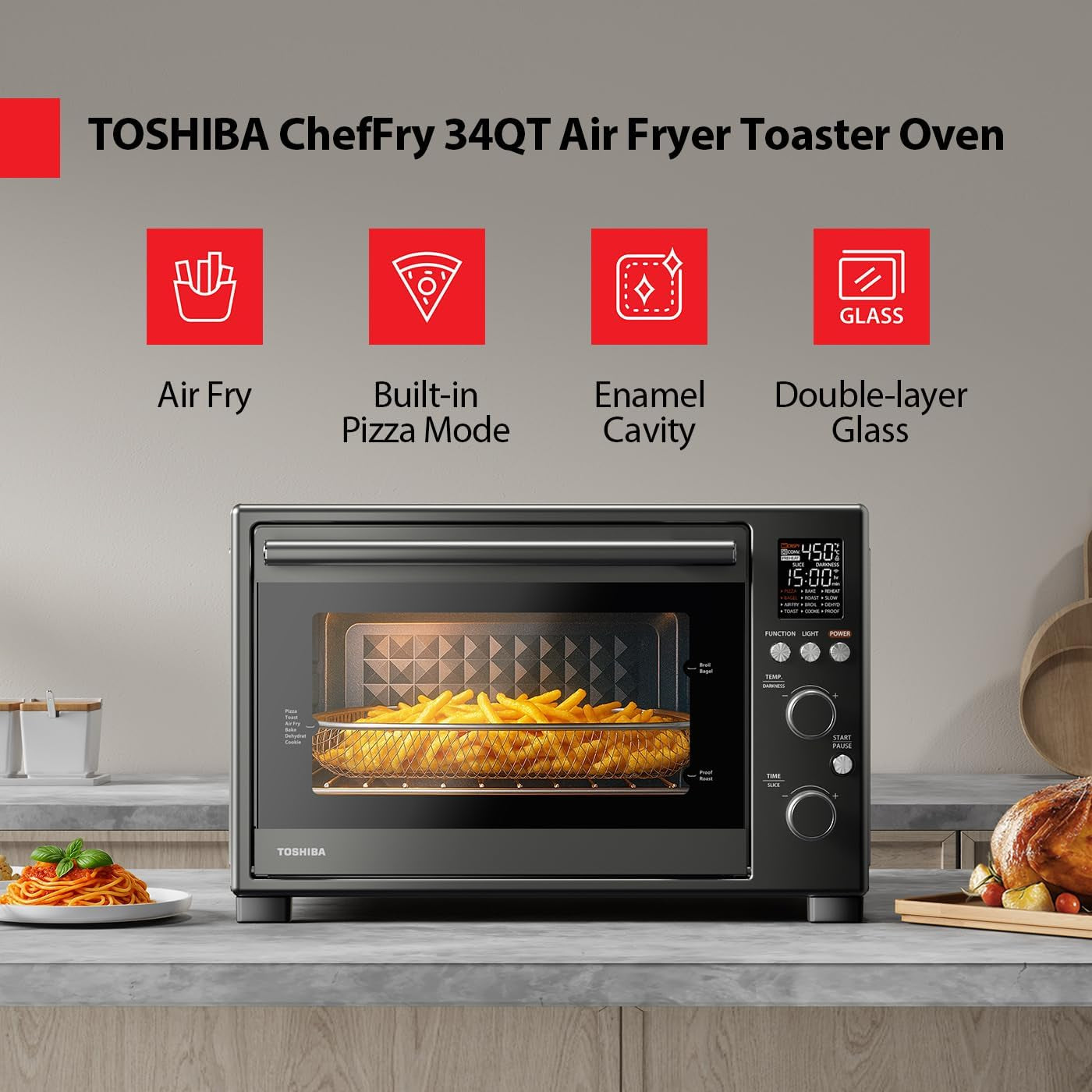 cheffry-air-fryer-toaster-oven-combo-34qt-1750w-stainless-steel-12-in-1-convection-countertop-oven-master-pizza-modes-design-with-exclusive-dual-temp-tech
