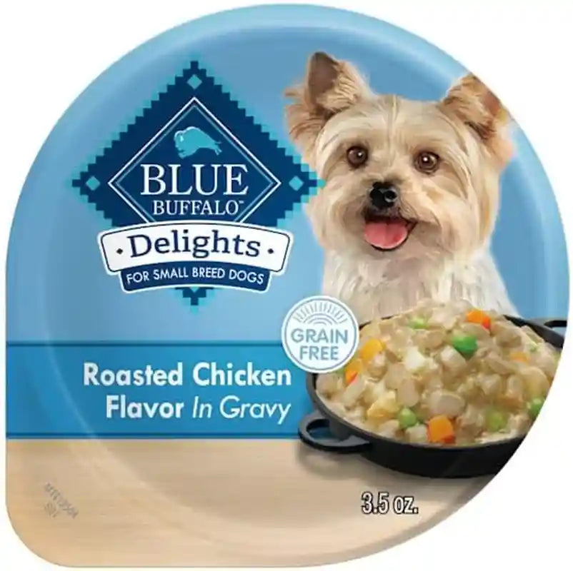blue-buffalo-delights-variety-pack-natural-grain-free-wet-dog-food-for-small-breed-dogs-filet-mignon-flavor-new-york-strip-flavor-in-gravy-with-natural-ingredients-3-5-oz-each-12-cups