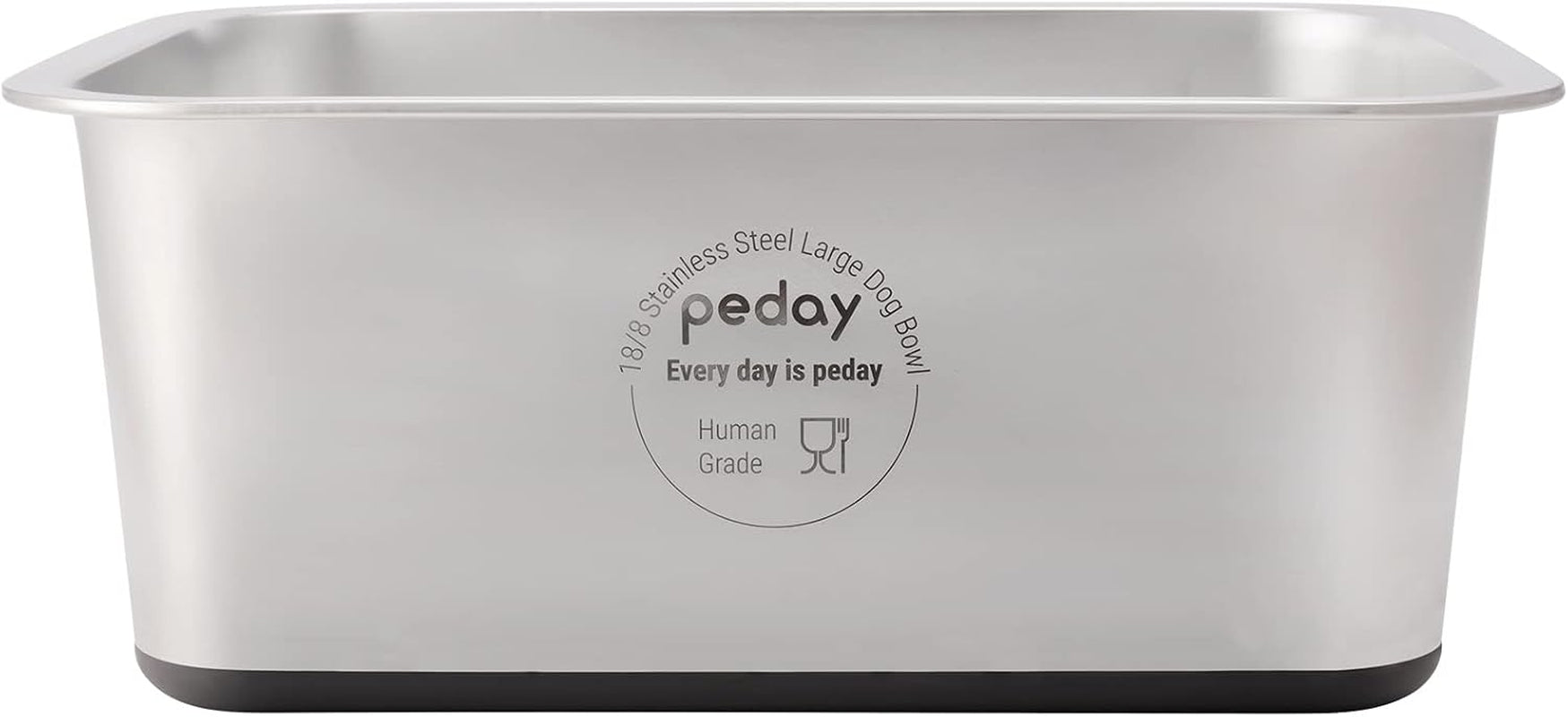 peday-1-2-gallon-large-dog-water-bowl-18-8-human-grade-stainless-steel-silver-classic