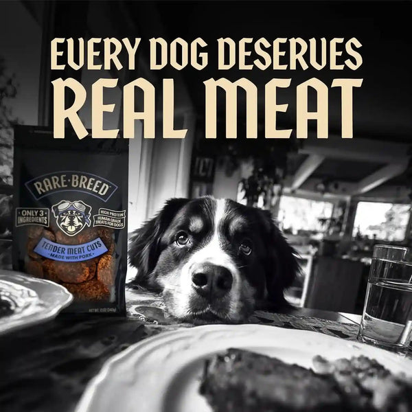 Rare Breed Real Meat Soft Pork Dog Treats - 12 Oz5
