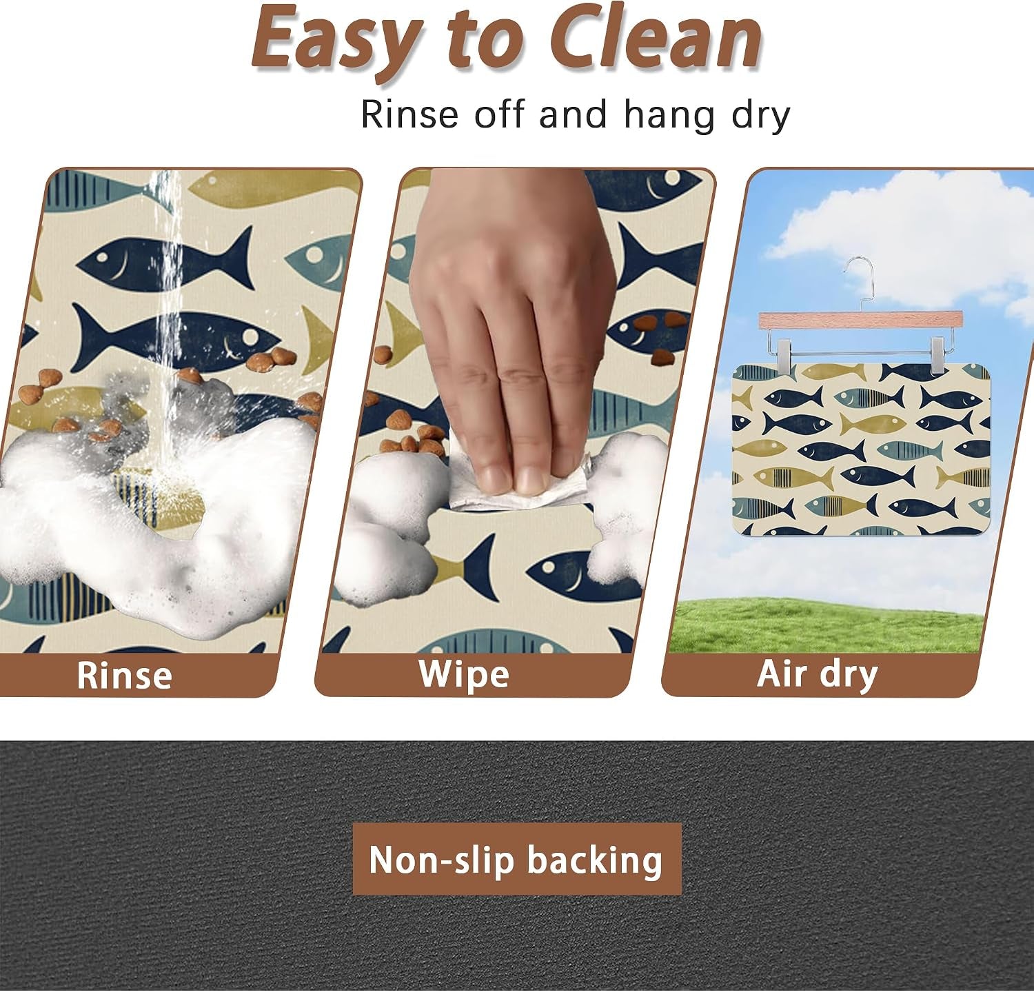fish-boho-dog-food-mat-for-floors-ocean-absorbent-quick-dry-pet-feeding-mat-cat-dog-bowl-mats-for-food-and-water-non-slip-pet-accessories-supplies-12x20
