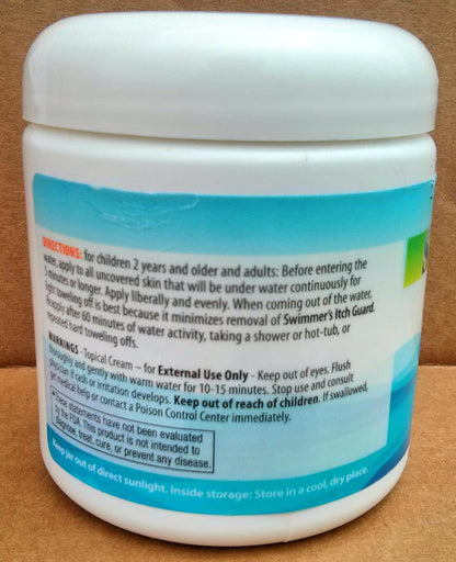 Swimmer'S Itch Guard Cream – Prevents Swimmer’S Itch, Duck Itch, Lake Itch – Water-Resistant Repellent for Kids & Adults – Natural Protection for Lakes, Rivers, and Ponds – 4 Oz.3