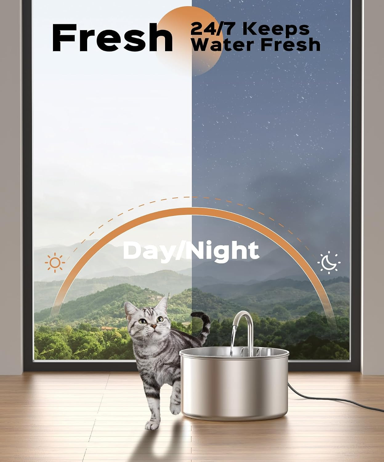 cat-water-fountain-stainless-steel-6-filters-3-sponges-pet-water-fountain-24-7-keep-the-water-fresh-74oz-capacity-ultra-quiet-no-sputter-compact-easy-to-clean