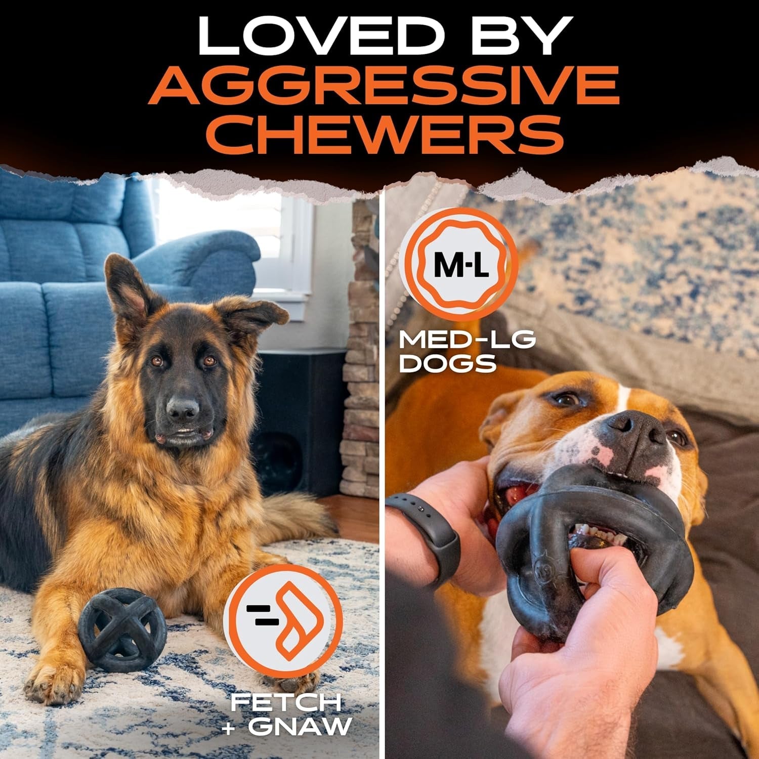monster-k9-ring-ball-virtually-indestructible-lifetime-guaranteed-vulcron™-natural-rubber-durable-heavy-duty-dog-chew-toy-for-aggressive-chewers-medium-large-breeds-5-5