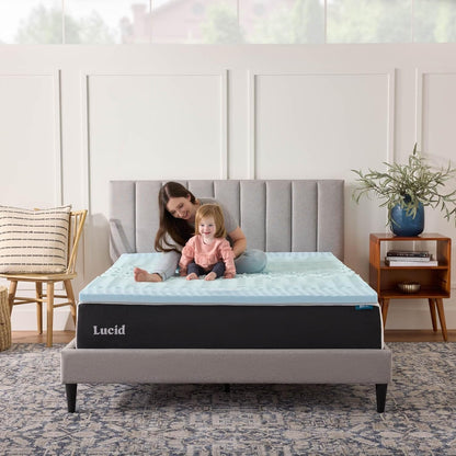 2 Inch Gel Memory Foam Mattress Topper, Twin XL Size – 5 Zones – Cooling Gel Infusion – Certipur Certified Foam7