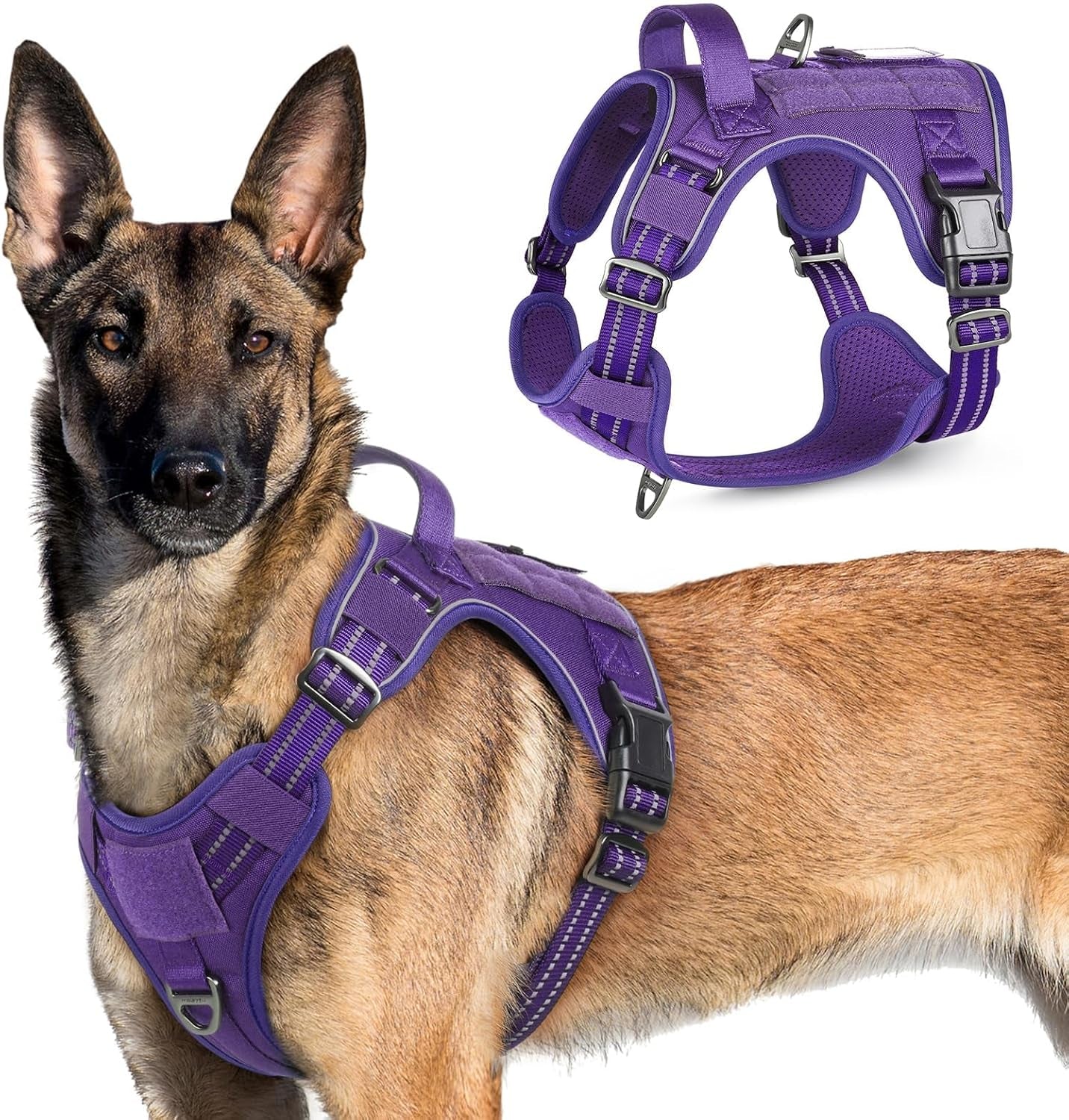 rabbitgoo-tactical-dog-harness-for-large-no-pull-military-service-vest-molle-handle-heavy-duty-adjustable-reflective-straps-easy-control-for-training-walking-black-large