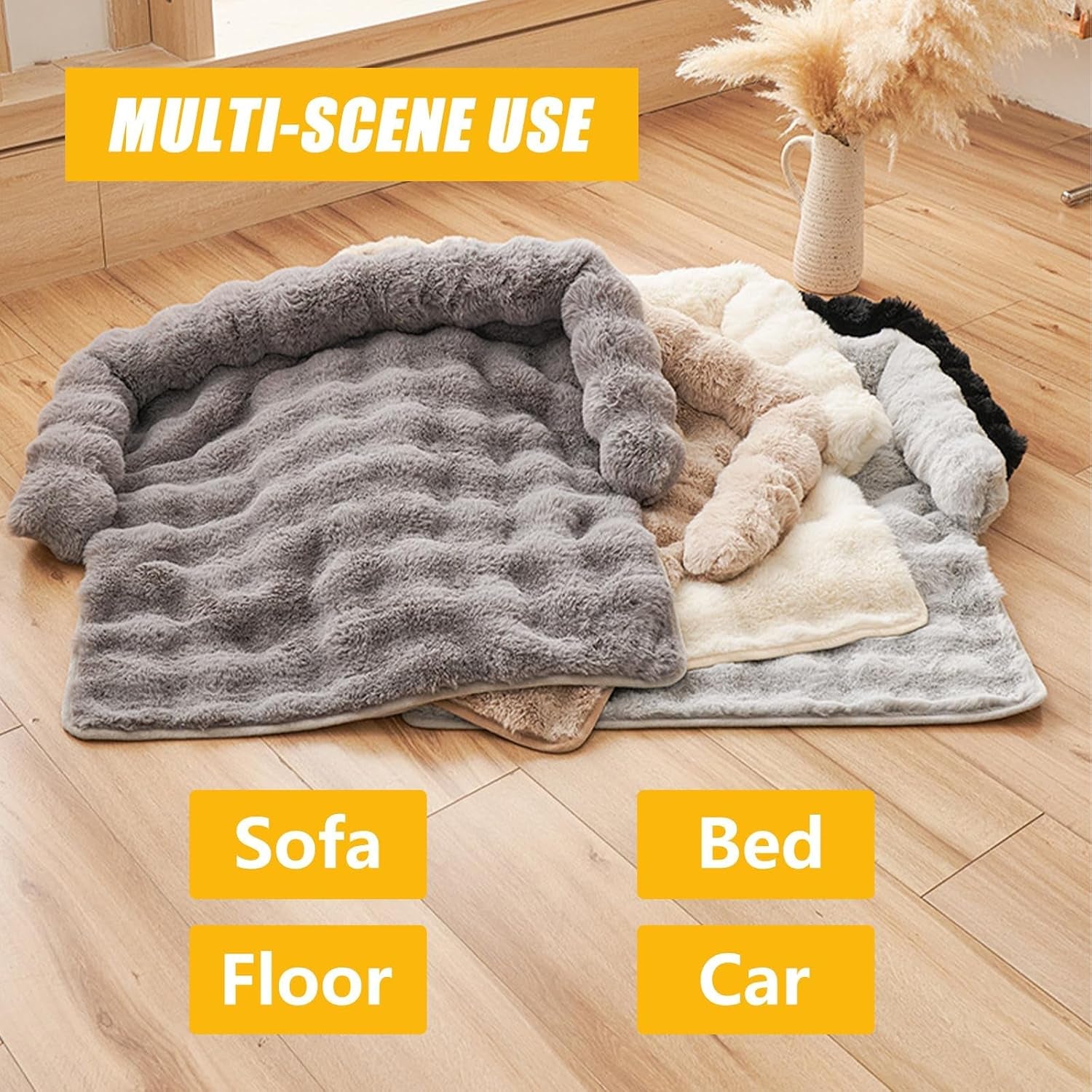 calming-dog-bed-for-couch-29-5-x-29-5-inch-non-slip-rabbit-velvet-dog-sofa-mat-for-furniture-protector-perfect-for-small-medium-dogs-and-cats-khaki-medium