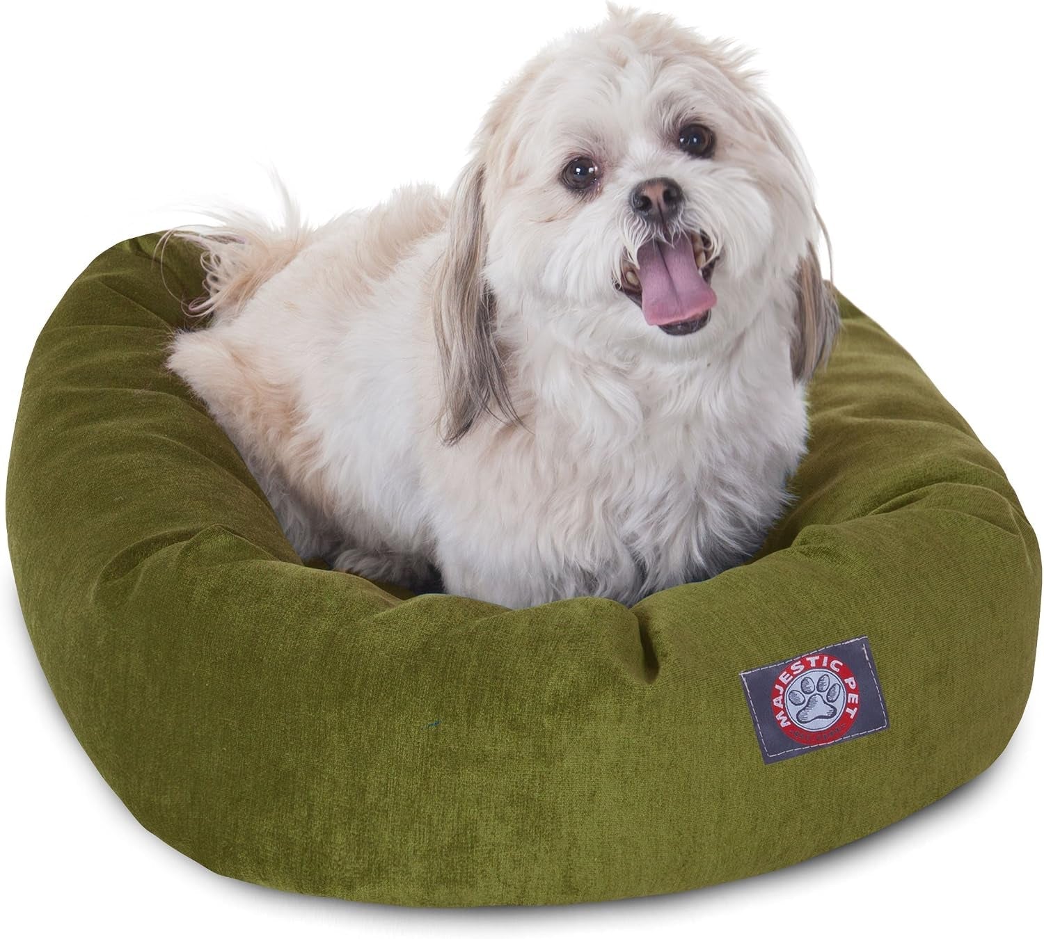majestic-pet-40-inch-micro-velvet-calming-dog-bed-washable-cozy-soft-round-dog-bed-with-spine-for-head-support-fluffy-donut-dog-bed-40x29x9-inch-round-pet-bed-large-pearl