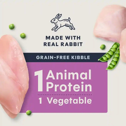 Instinct Limited Ingredient Diet Dry Cat Food, Real Rabbit, 4.5 Lb. Bag | Single Animal Protein and Vegetable Recipe, Raw-Coated Kibble, Farm-Raised Rabbit, Gentle on Sensitive Stomachs3