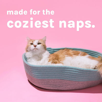 Kitty City Cat Bed, Cotton, 14" W X 19" L X 5" H (Pack of 2)2