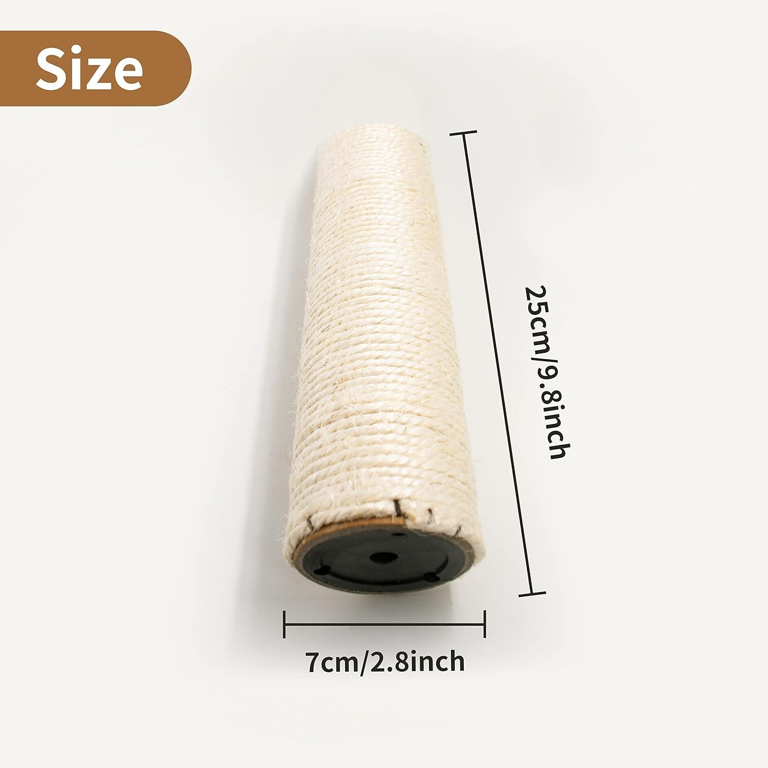 10-cat-scratching-replacement-posts-sisal-spare-scratcher-refill-post-for-cats-cube-tower-kittens-scratch-pole-perch-interactive-toys-furniture-accessories-tree-2-pack-include-m8-screws-white