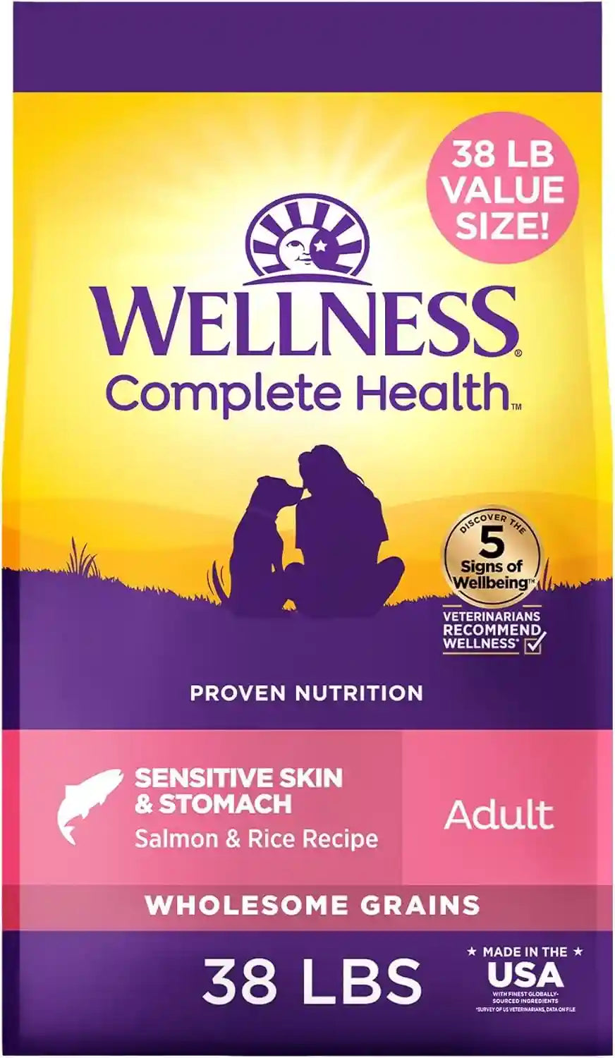 wellness-complete-health-adult-dry-dog-food-wholesome-grain-kibble-natural-chicken-and-oatmeal-recipe-30-lb-bag