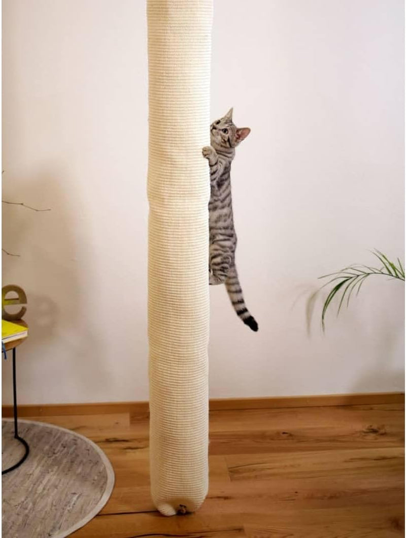 kerbl-scratch-bag-climber-for-cats-16x16x260-cm-beige-1-stuck-1er-pack