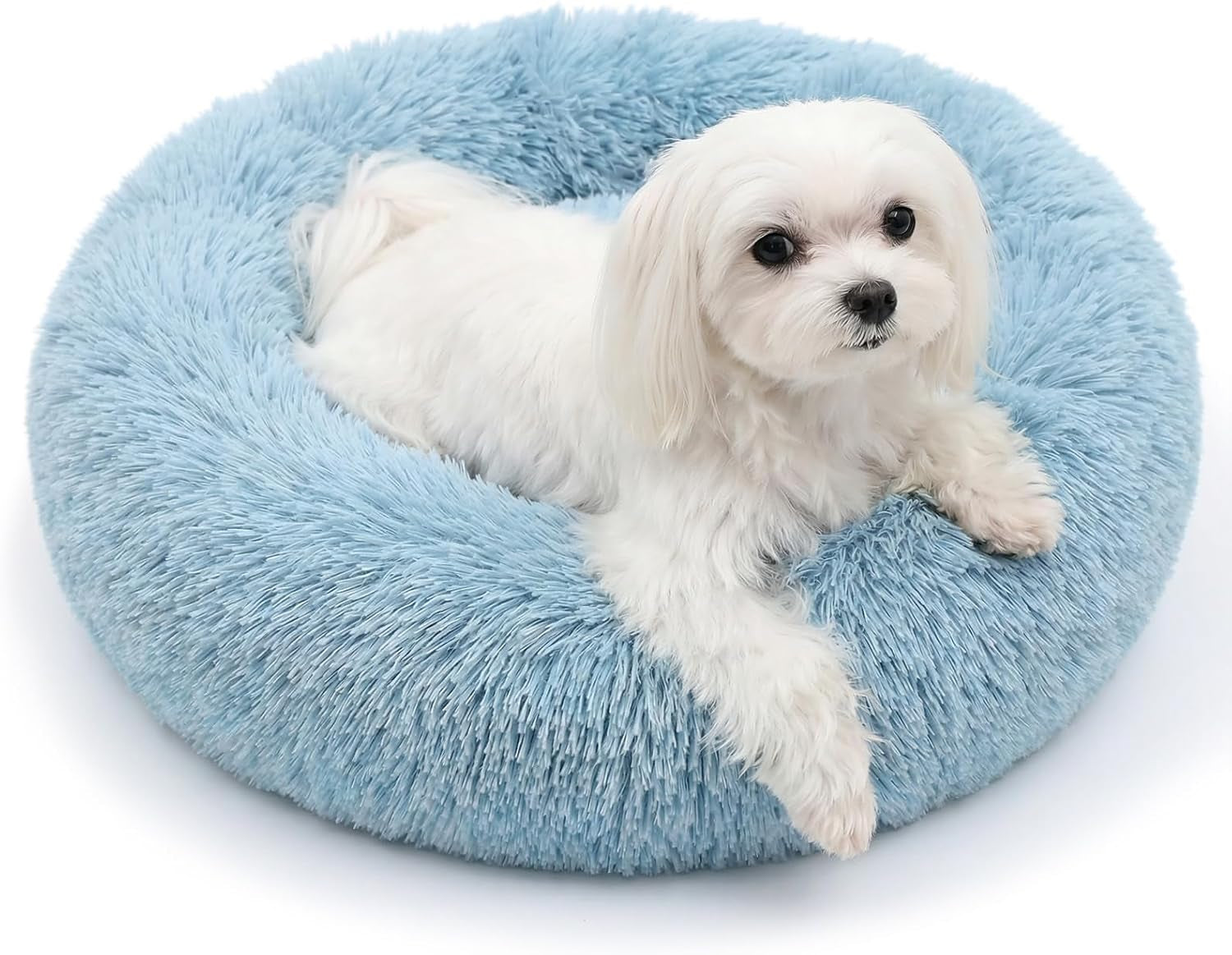 small-calming-dogs-bed-for-small-dogs-anti-anxiety-machine-washable-fluffy-luxury-anti-slip-waterproof-mute-base-warming-cozy-soft-pet-puppy-round-bed