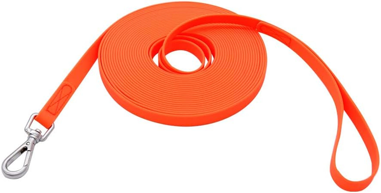 waterproof-dog-training-leash-50ft-30ft-15ft-10ft-5ft-heavy-duty-recall-long-lead-for-large-medium-small-dogs-30ft-orange